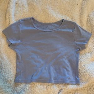 John Galt Lavender Crop Top